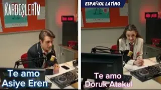 Doruk y Asiye se confiesan su amor en vivo en la radio del colegio Ataman y todos lo escuchan