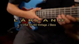 Lakland USA 55-60 Vintage J Bass Demo