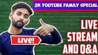 🔴LIVE || 2K YouTube Family ❤️ || Q&A // Wanderlust Shashank