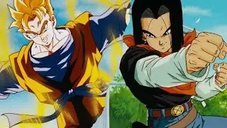 Future Gohan vs C17 & C18 (Japanese)