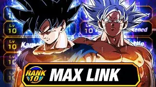 THE BEST EZA IN DOKKAN! LEVEL 10 LINKS 100% RAINBOW STAR EZA INT UI GOKU! (DBZ: Dokkan Battle)