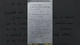 Application for involving prents In ESIC card . // ESIC employee Card
