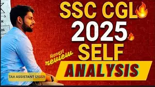 Self given Analysis| SSC CGL 2025 Prelims| Exam Level| Honest Review| What to do now | #ssccgl #ssc 