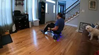Review Video Companion: EverCross Hoverboard with hovercart seat attachment