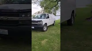 Lifted express 3500  #shorts #shortvideo #viralvideo #camping #4x4 #automobile #chevrolet #offroad
