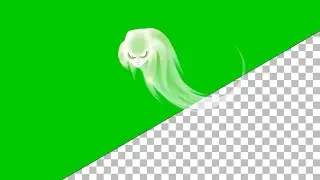 halloween Ghost  Green Screen  SCARE 👻👁️ #freevfx | Cinematic Horror Asset