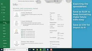 Emergency R: Importing data from spreadsheet software
