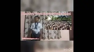 About  my School & Rolemodel , Maninagendra , 5th class ,  Bharatiya Vidya Bhavan's Public School