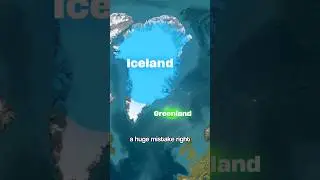 Why Greenland's Icy & Iceland Green🤔