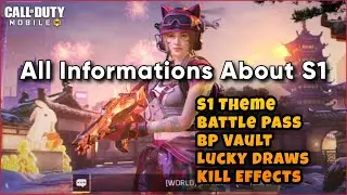 All About CODM S1 2023 (Season 1 Theme + Battle Pass + BP Vault + Lucky Draws)