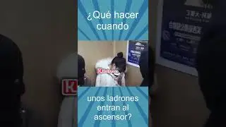 &iexcl;Ladrones ATERRADOS por ATAQUE de RISA en ASCENSOR!