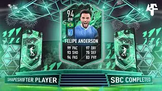 Shapeshifters Felipe Anderson SBC Completed - Tips & Cheap Method - Fifa 22