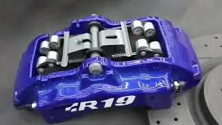 Adapter066 / SWAP 350mm Brembo Z18 / 6 tłok / Golf 4 / A3 8L / Octavia / Leon / Toledo itd.