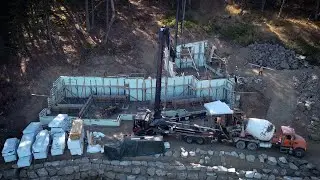 ICF Foundation | Building a House on a Remote Island | Salt Spring Island