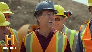 The Curse of Oak Island: FIRST MONEY PIT EXCAVATION (Season 4) | History