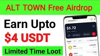 ALT TOWN Free Airdrop kaysay join kare ||| Get 4$ ,Alt Town Airdrop Limited time Airdrop 