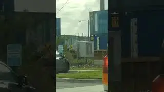 FEC GP38-2 intermodal in City of Miami