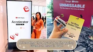 Attending the YouTube Shopping Event at Ascott Bonifacio Global City #SHOPPEEYouPOSTYouWIN