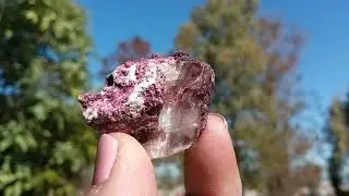 4624 Cobaltoan Calcite & Kolwezite from DRC #displayspecimens #mineralcollector #thumbnails