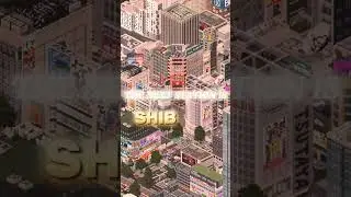SHIBUYA | #theotown #pixelart #city #japan #shibuya #theotownplugins