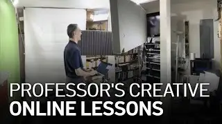Cal Professor's Creative Video Lessons Keep Students Engaged