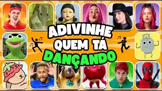 Adivinhe quem tá DANÇANDO 🕺🏻🎶 Neymar, Enaldinho, Rato Milton, Bobbie Goods, Emilly Vick, Shrek, Void
