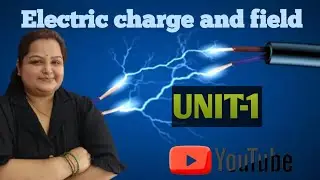 charging by conduction, charging by friction, electric charge and field, unit-1,