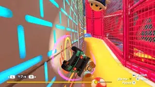 Blue shell dodge while wall jump tricking