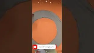 crepe paper Christmas wreath 😍😍😍#craft #shorts #youtubeshorts #christmaswreath