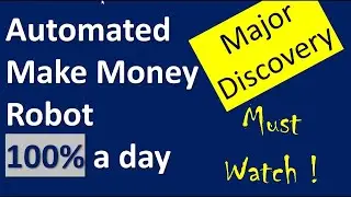 100% Per Day For Almost A Whole Month With the MAKE MONEY Forex Robot!