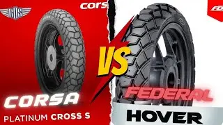 Ban dual purpose Corsa Platinum Cross S vs FDR Hover | rekomendasi ban motor matic kuat tahunan