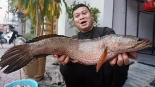 CÂU ĐƯỢC CÁ TRÈO ĐỒI QUÁ KHỦNG - NƯỚNG LÊN CÙNG ANH EM THƯỞNG THỨC / CƠM QUÊ TV 
