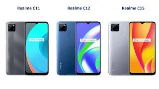 Realme C11 VS Realme C12 VS Realme C15
