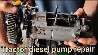 how to repair fiat 480 tractor diesel pump - 🚜 fuel pump work -delphi cav locus diesel pump repair