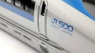 500系のぞみ・フル編成！ 1/45鉄道模型(クマタ貿易・Oスケール)