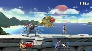 BeastCraftGaming Super Smash Bros Ultimate Ridley vs Bowser 