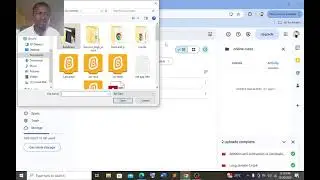 Uploading course to Drive
