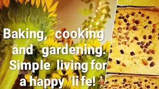 Baking, Blossoms & Backyard Joy 🌼 | A Day of Simple Pleasures | 😽Dayse😸Felix