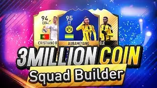 MY DREAM 3 MILLION COIN SQUAD BUILDER - FIFA 17 ULTIMATE TEAM