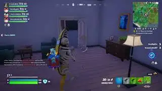 David and I fight & Abe has Moe's for lunch | Fortnite