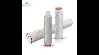 30 Inch 5 Micron PP Pleated Depth Filter Cartridges Water Filters RO System Water Filtration