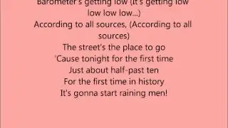 The weather girls- It's Raining Men Lyrics