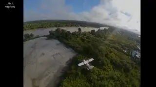 Dron racing FPV orbit #fpv #racing  #orbit