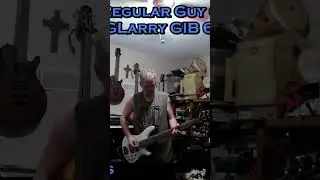 Glarry GIB active 6 string bass: pick tones #bassguitar #music