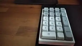 wood table vs deskmat sound test Satan Pad KC21 Cherry MX Silent Red