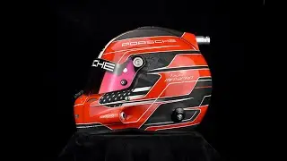 Taylor Masiero's Custom Painted Stilo ST5 Racing Helmet