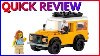 Lego 40650 Land Rover Classic Defender Quick Review