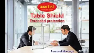 Table Shield, Indoor & Outdoor Modular sign system