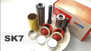 Knorr SK7 caliper repair kits-Guide pin set, K004100/K004168/K010766