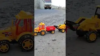 Remote Control Jcb And Dumper Truck Unboxing And Testing Short Video ||